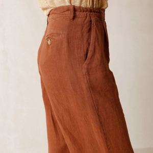 Indi & Cold Linen Crop Trousers